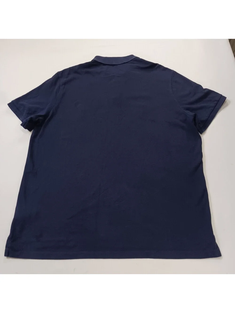 Polo Ralph Lauren Embroidered Big Logo Gold Pony Men's Blue Rare Polo Shirt XL
